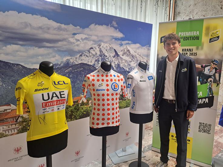 Predstavnik A. S. O. Mathieu Clanchin je navdušen nad Slovenijo. | Foto: Alenka Teran Košir