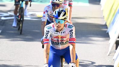 Roglič po izgubljenem času izpostavil: Težak dan je bil, ampak sem vesel