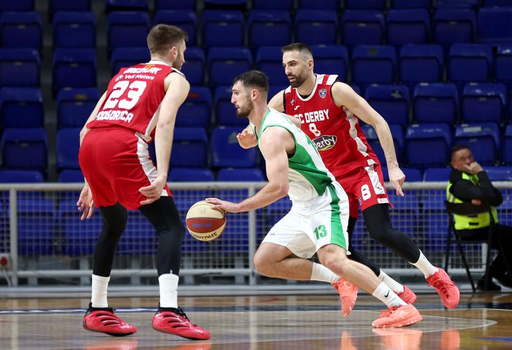 Krka je izgubila v Podgorici. | Foto: SC Derby/Filip Roganović