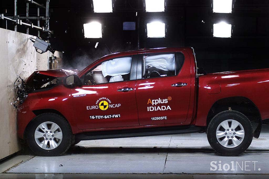 Toyota hilux - Euro NCAP varnostni test