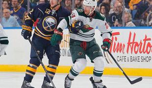 Detroit ugnal podprvake, Pominville zadel za zmago Minnesote