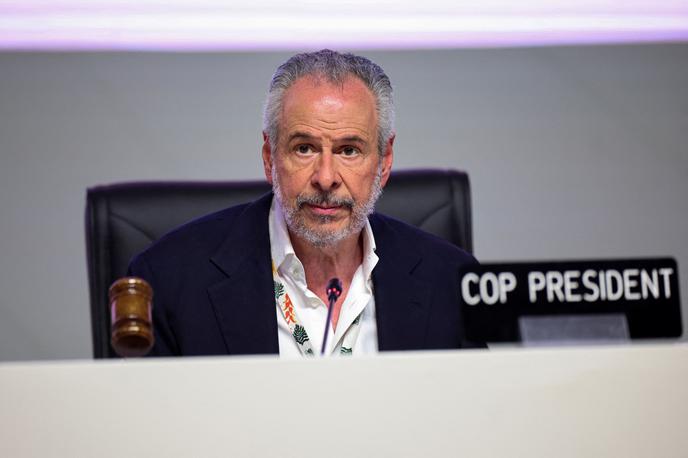 COP30 v Braziliji, Andre Correa do Lago | "Vem, da so imeli nekateri od vas višje ambicije. Vem, da bodo mladi in civilna družba zahtevali, da storimo več," je poudaril do Lago. | Foto Reuters