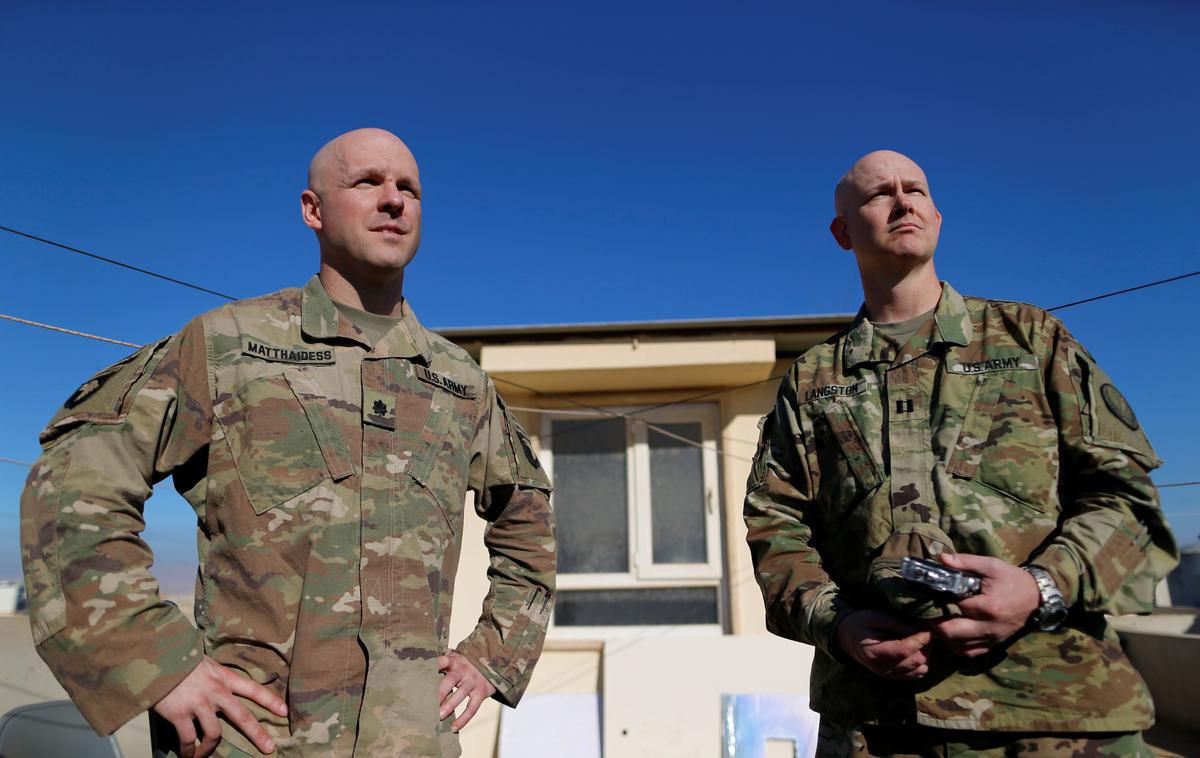 Ameriški vojaki | Pentagon je pripravil načrt o napotitvi do deset tisoč ameriških vojakov na Bližnji vzhod. | Foto Reuters