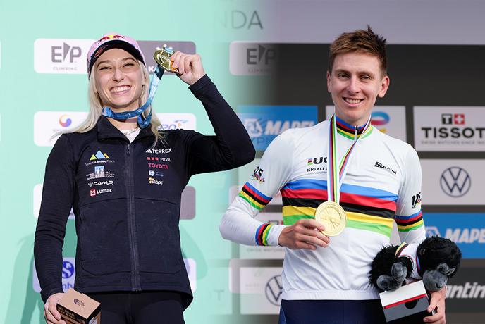 Športnica in športnik leta: Janja in Tadej, športna čudeža iz istega kalupa