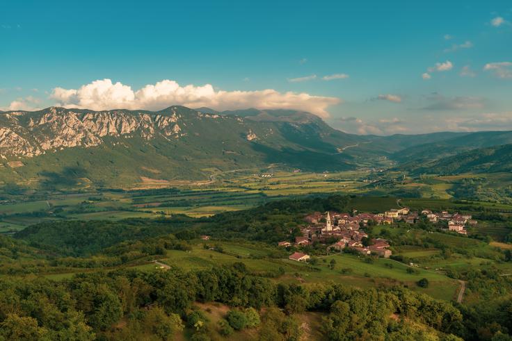 Pogled na Nanos. Foto: Shutterstock | Foto: 