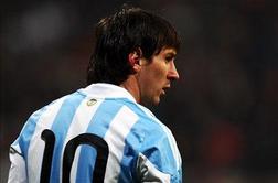 Messi že zadeva v argentinskem dresu