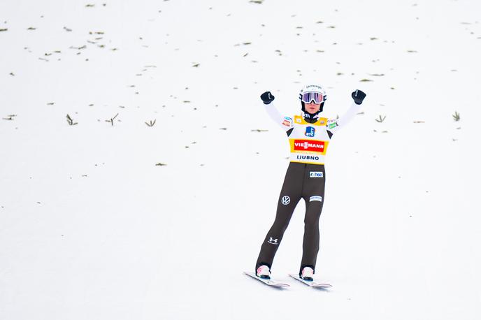 Nika Prevc, ljubno | Nika Prevc je v izvrstni formi. | Foto Filip Barbalić