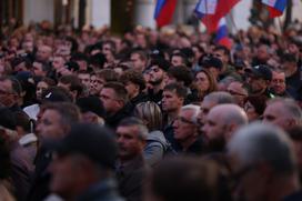 Protestni shod Novo mesto