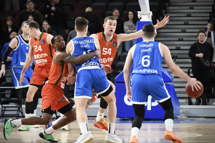 Neptunas Klaipeda - Cedevita Olimpija | Cedevita Olimpija je suvereno dobila tekmo v gosteh. | Foto Tine Ružič/Cedevita Olimpija