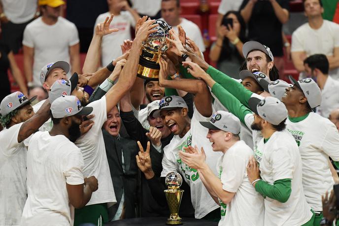 Boston Celtics | Boston Celtics so zmagovalci finala vzhodne konference in se bodo za naslov prvaka lige pomerili s krvniki Dallasa, Golden State Warriors. | Foto Reuters