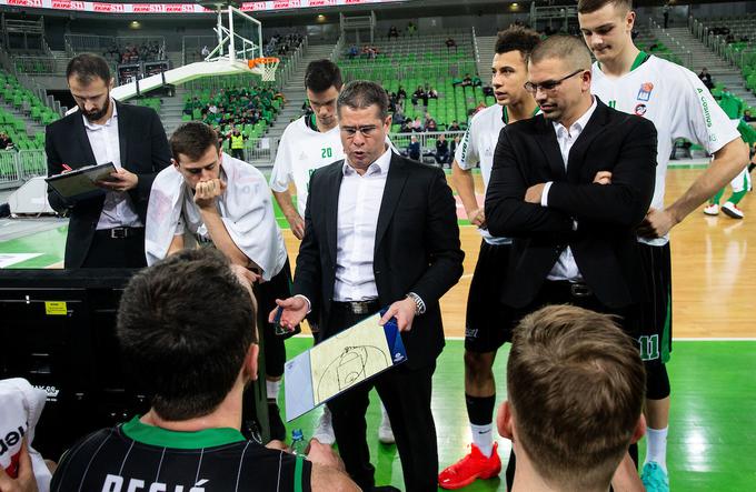 Trener Saša Nikitović je bil zadovoljen s predstavo košarkarjev. | Foto: Vid Ponikvar/Sportida