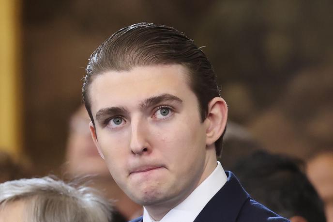 Barron Trump | "Melania je fantastična mama in ima rada Barrona. Ta je zelo visok in čeden fant," pravi Donald Trump. | Foto Guliverimage