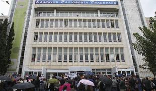 Grška vlada zapira javno radiotelevizijo