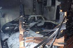 Požar vozil v Velenju: škode za 100 tisoč evrov