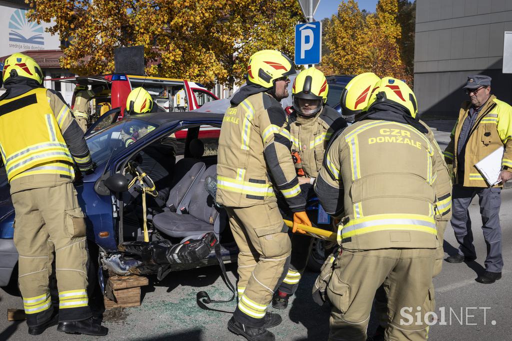Gasilska vaja CZR Domžale, MGC Bistrica.