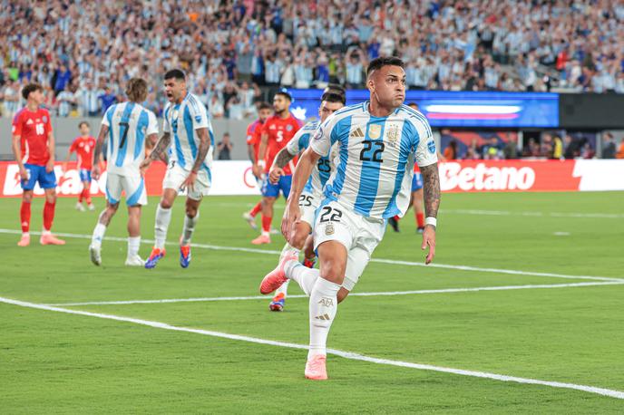 Copa America, Lautaro Martinez | Lautaro Martinez je zadel za zmago Argentine, ki je napredovala v četrtfinale. | Foto Reuters