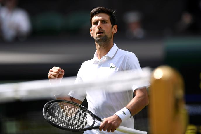 Novak Đoković | Novak Đoković se je zanesljivo prebil v drugi krog Wimbledona. | Foto Reuters