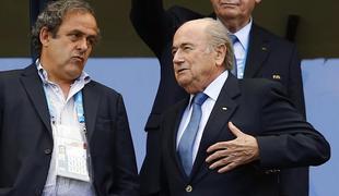 Platini in Blatter trdita, da sta bila dva milijona evrov namenjena svetovanju