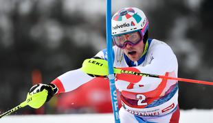 Švica po 52 letih slavi slalomskega junaka, slovensko razočaranje