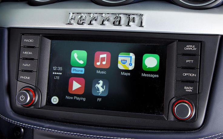 Ferrari apple carplay | Foto: Ferrari
