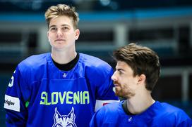 slovenska hokejska reprezentanca SP 2019 Nursultan Luka Kalan Miha Verlič