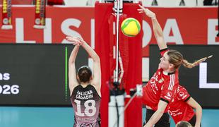 Mariborske odbojkarice brez lige prvakinj