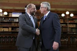 Juncker in Schulz napovedujeta boj do zadnjega diha