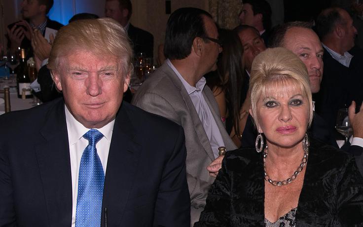 Donald in Ivana Trump | Foto: Getty Images