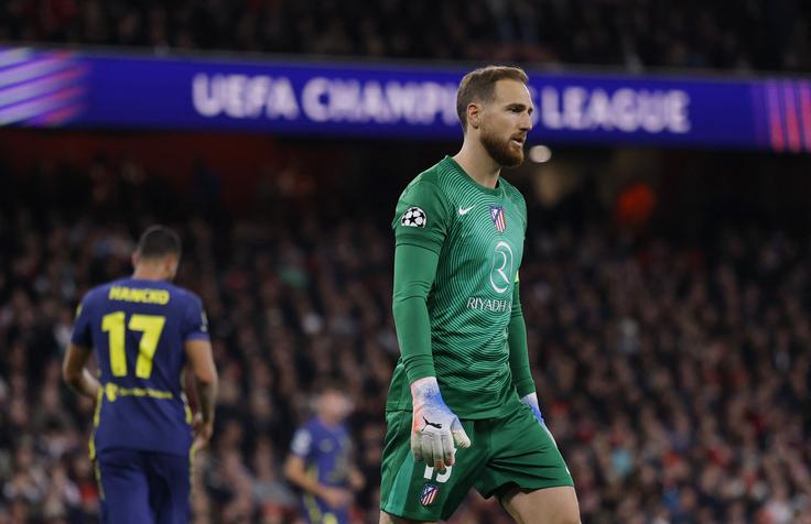 Jan Oblak je v ligi prvakov za Atletico zbral kar 98 nastopov. | Foto: Reuters