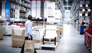 Ikea: Najbolje se prodajajo knjižne police, kozarci in mesne kroglice