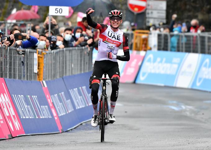 Joe Dombrowski je zmagal v 4. etapi in bil v skupnem seštevku Gira odličen drugi. Sanje o rožnati majici so se razblinile v zaključku 6. etape.  | Foto: Guliverimage/Vladimir Fedorenko