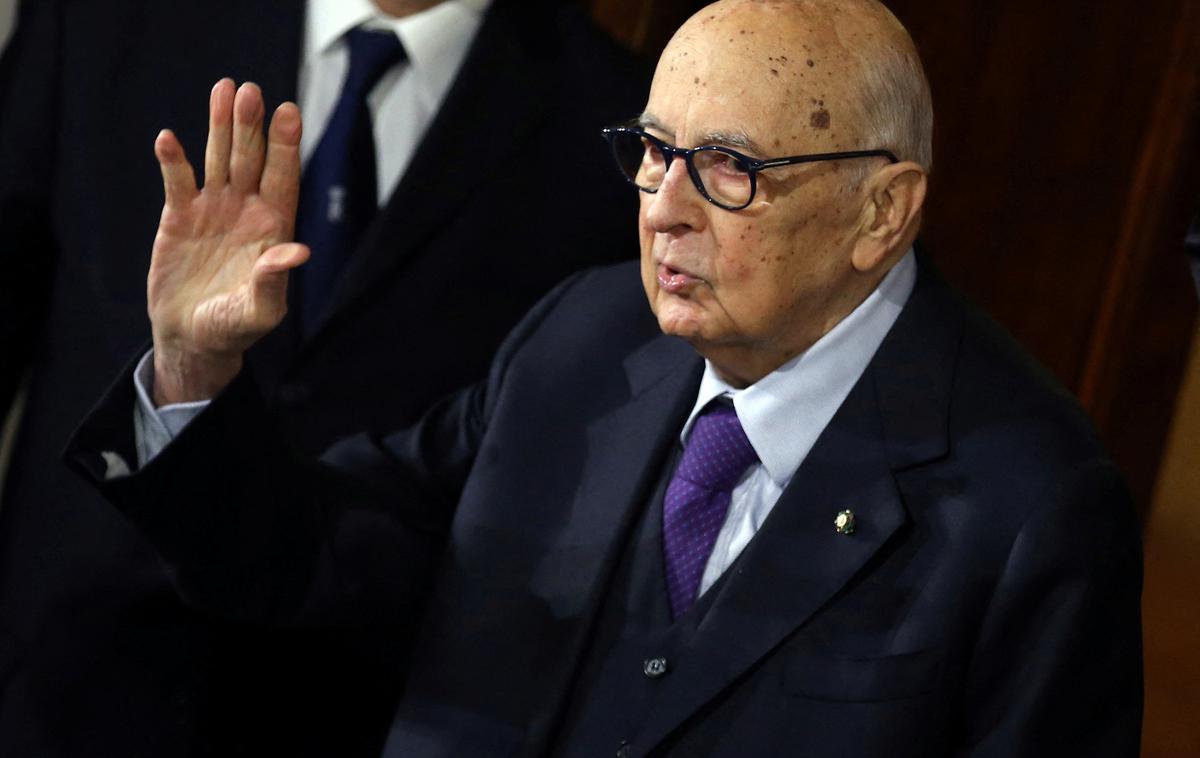 Giorgio Napolitano | Napolitano je umrl v petek v starosti 98 let v rimski bolnišnici. | Foto Reuters