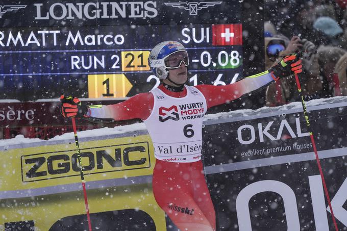 Marco Odermatt je prišel do prve veleslalomske zmage v sezoni. | Foto: Guliverimage