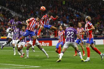 Jan Oblak prejel dva gola, Atletico vseeno udobno zmagal