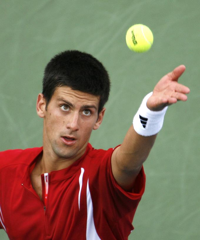 Novak Đoković je bil prvič nosilec na največjem turnirju leta 2006 v New Yorku. | Foto: Reuters