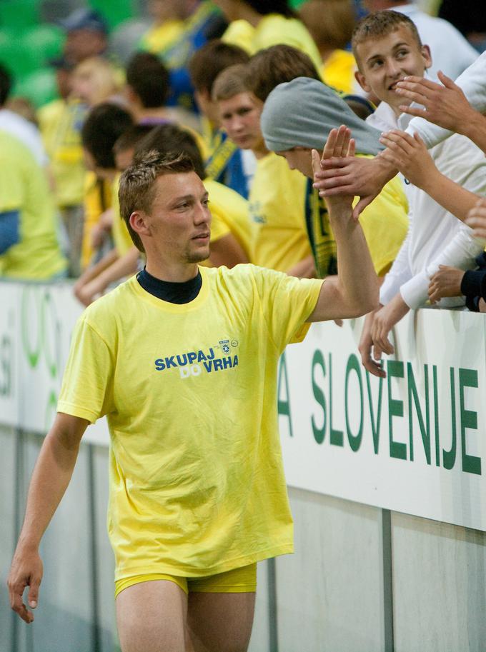 V pokalu Slovenije jo je leta 2011 v finalu zagodel Mariboru in poskrbel, da so naslov osvojili rumeni. | Foto: Vid Ponikvar