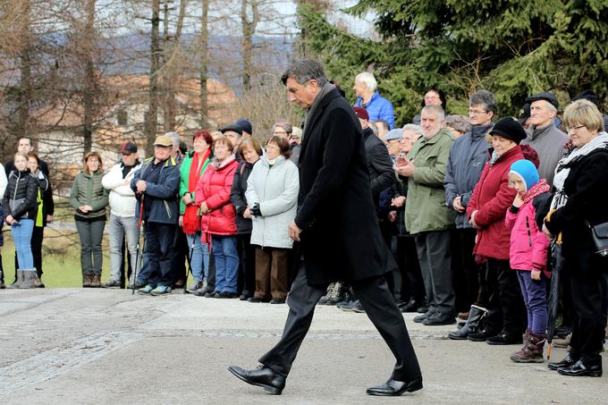 Geoss Vače Borut Pahor predsednik | Foto: STA ,