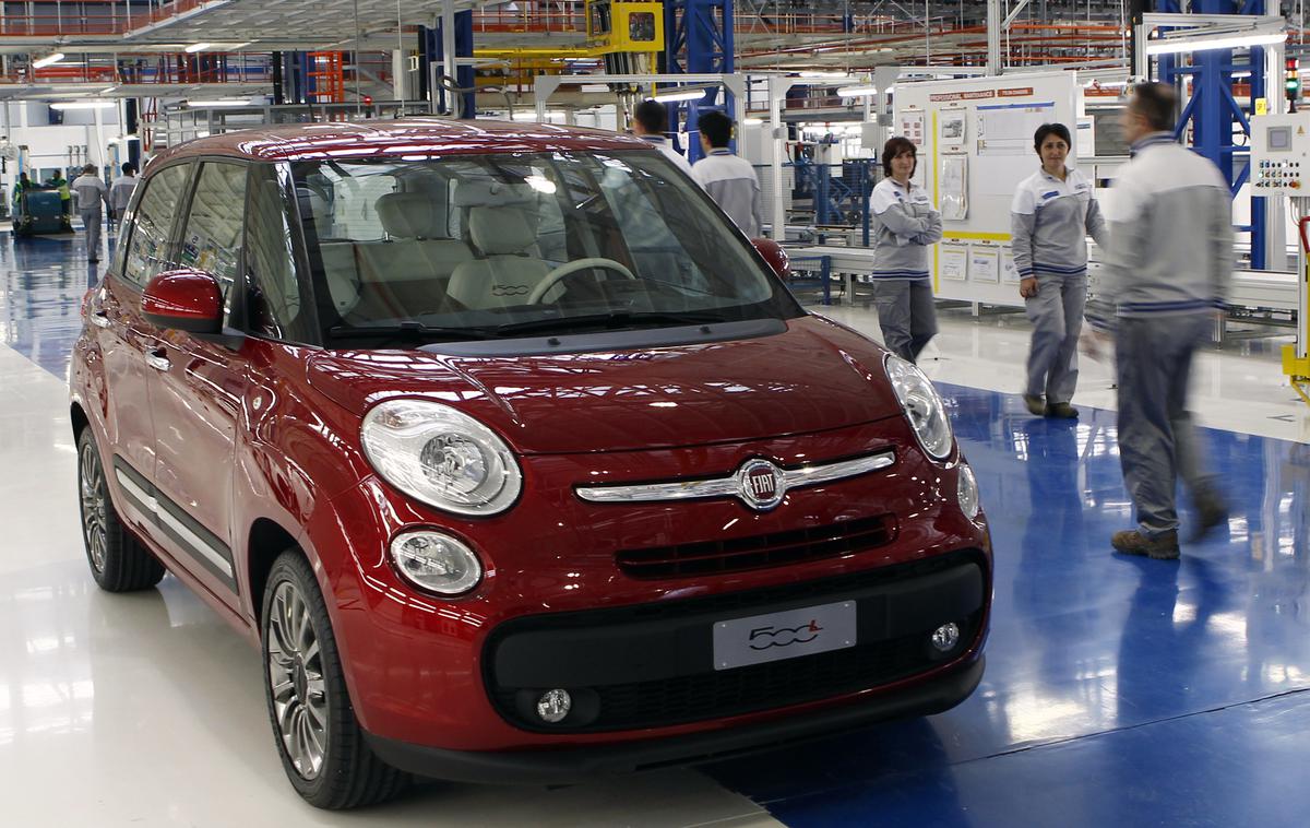 Fiat Kragujevac | Neuradno so letos v Kragujevcu izdelali le 40 tisoč fiatov 500 L, uradnih številk vodstvo tovarne v zadnjih treh letih ne razkriva. | Foto Reuters