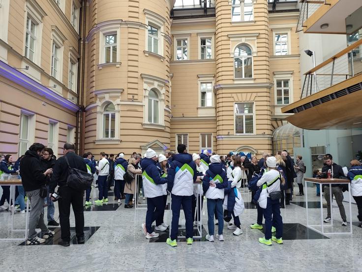 "Hvala vsem športnikom! Projekt Milano Cortina je zdaj zaključen, naš pogled pa je že usmerjen v Los Angeles leta 2028." | Foto: STA