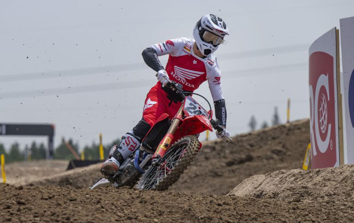 Tim Gajser Honda Kitajska | Tim Gajser nastopa na četrti dirki po vrnitvi po poškodbi. Dvakrat je bil že četrti. | Foto Honda Racing/ShotbyBavo