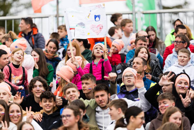 Planica 2024, navijači 1. dan | Foto: www.alesfevzer.com