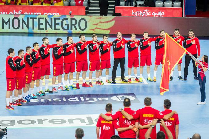 Črna gora čaka na zgodovinsko prvo zmago na evropskem prvenstvu v rokometu. | Foto: Žiga Zupan/Sportida