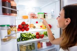 Zlaganje hrane v hladilniku vpliva na njeno svežino