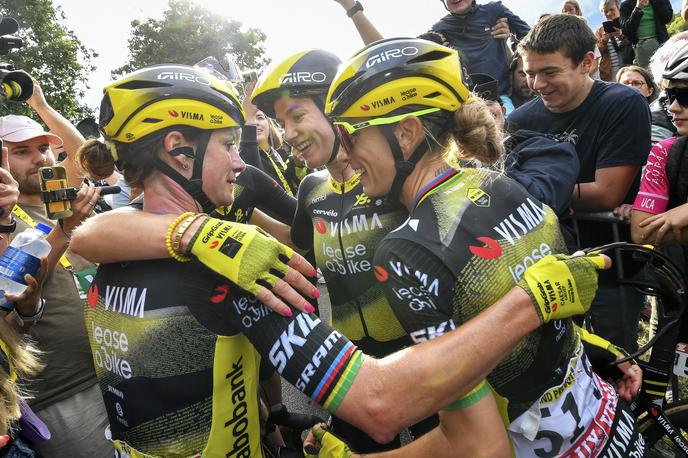 Pauline Ferrand-Prevot | Pauline Ferrand-Prevot (desno) je zmagovalka kraljevske etape ženskega Toura. | Foto Guliverimage