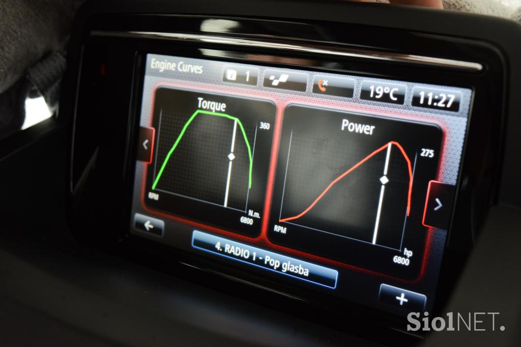 Renault megane RS - fotogalerija testnega vozila