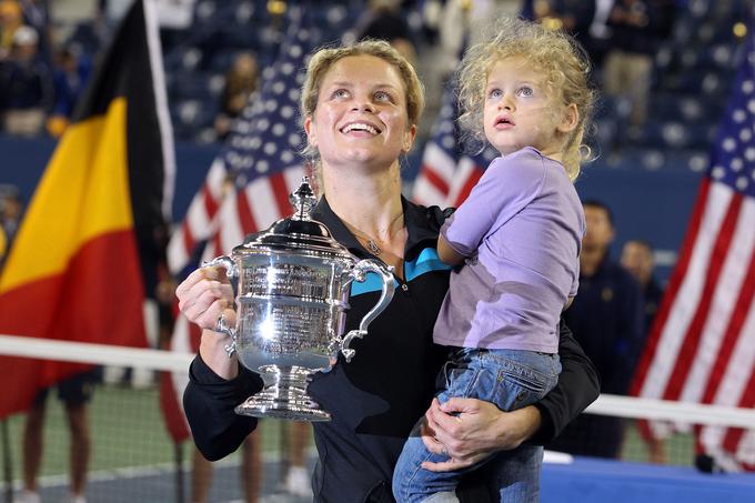 Clijstersova je v vlogi mame osvojila še tri turnirje za grand slam. | Foto: Guliverimage/Getty Images