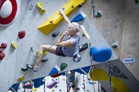 Janja Garnbret Plezalni center Slovenska Bistrica