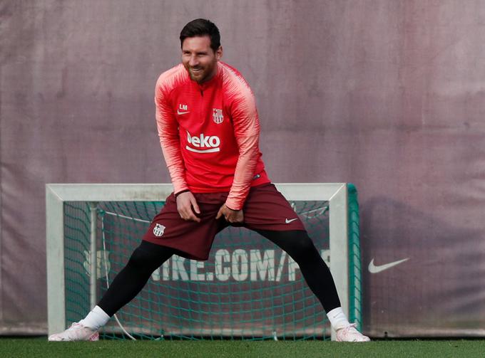 Lionel Messi je zdrav kot riba. Argentinec ne ve več, kaj se je zgodilo pred slabim tednom. | Foto: Reuters