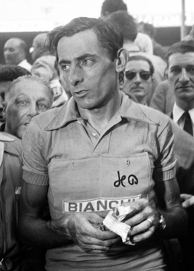 Fausto Coppi, ena največjih kolesarskih legend vseh časov. Italijan, ki je pri zgolj 40 letih umrl zaradi malarije, je bil tesno povezan s prelazi v Dolomitih. | Foto: Thomas Hilmes/Wikimedia Commons