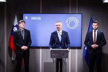 Borut Sajovic, Janez Cigler Kralj in Jani Prednik